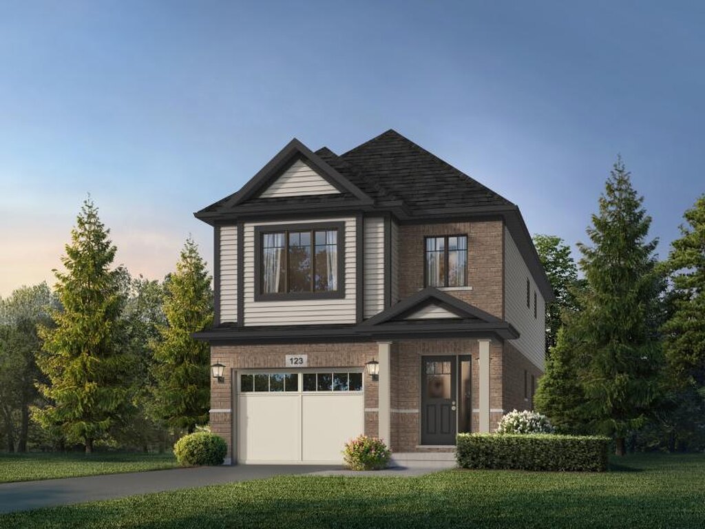 Kyra floor plan at Mari at Williamsburg by Fusion Homes in Kitchener, Ontario