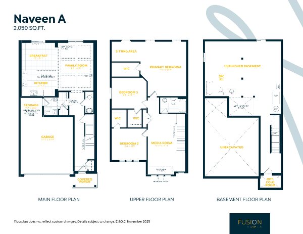 Naveen by Fusion Homes floor plan