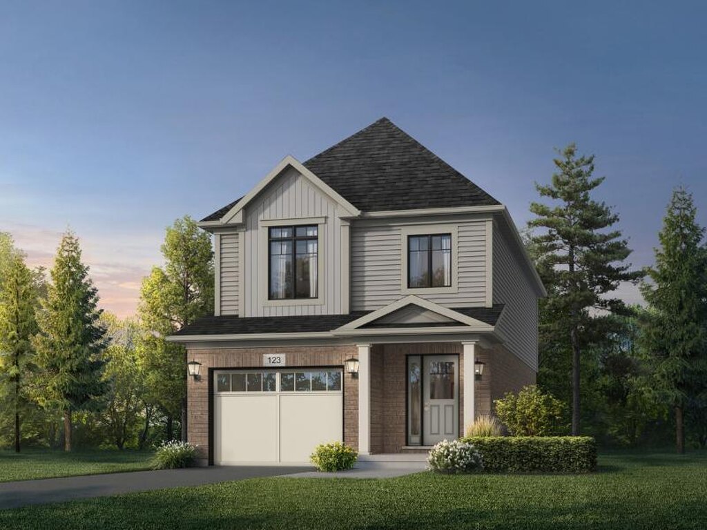 Orla floor plan at Mari at Williamsburg by Fusion Homes in Kitchener, Ontario