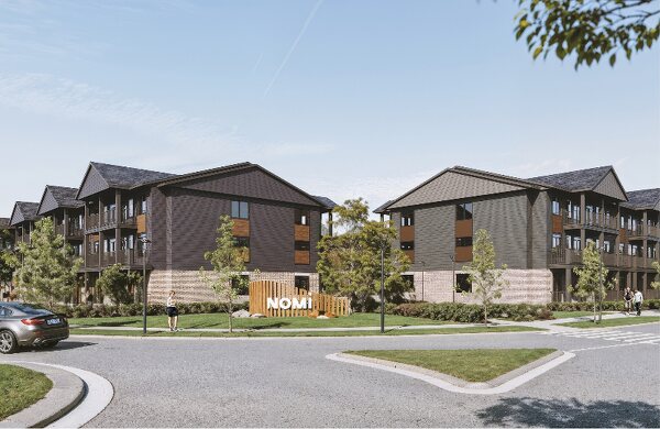 The Hazel new home model plan at the NOMI by Fusion Homes in Kitchener