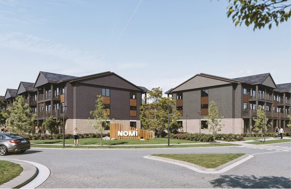 The Sterling new home model plan at the NOMI by Fusion Homes in Kitchener