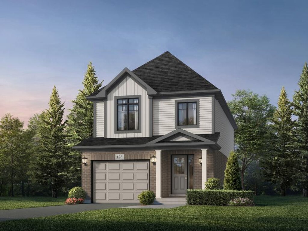 Alta floor plan at Trussler West (FH) by Fusion Homes in Kitchener, Ontario