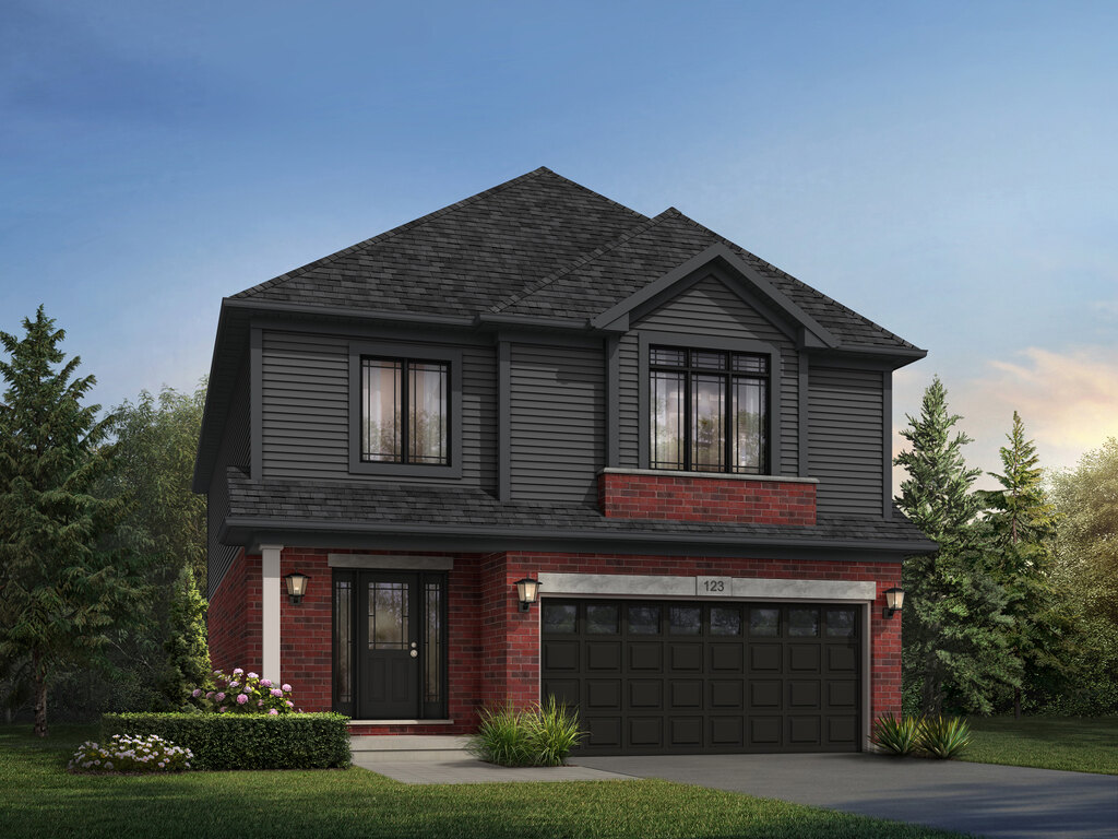 Camden floor plan at Trussler West (FH) by Fusion Homes in Kitchener, Ontario