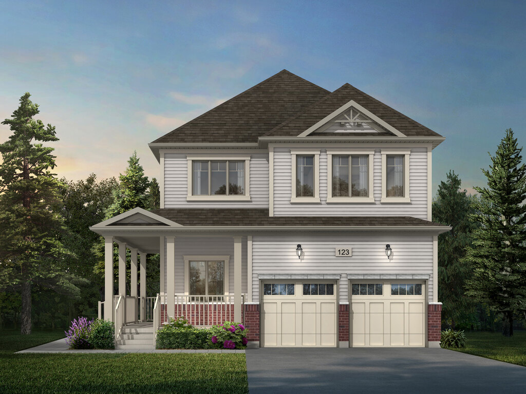 Lena floor plan at Trussler West (FH) by Fusion Homes in Kitchener, Ontario
