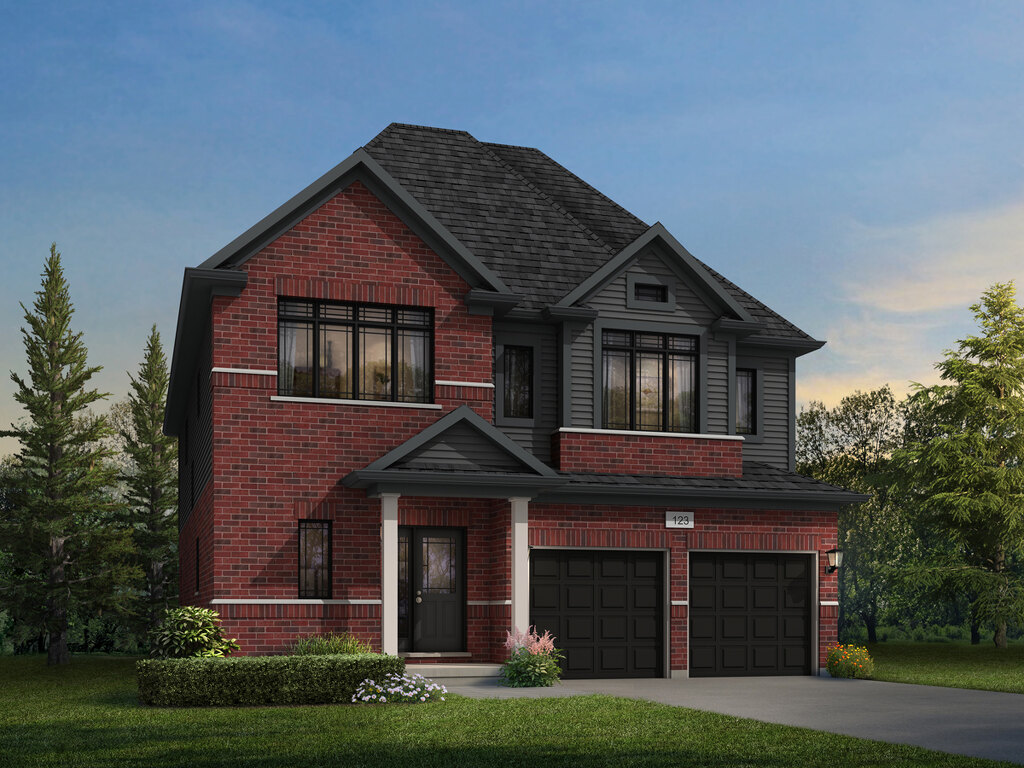 Mira floor plan at Trussler West (FH) by Fusion Homes in Kitchener, Ontario
