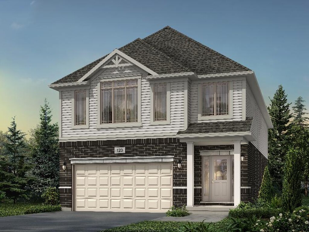 Brockton IV floor plan at Tidra by Fusion Homes in Woodstock, Ontario