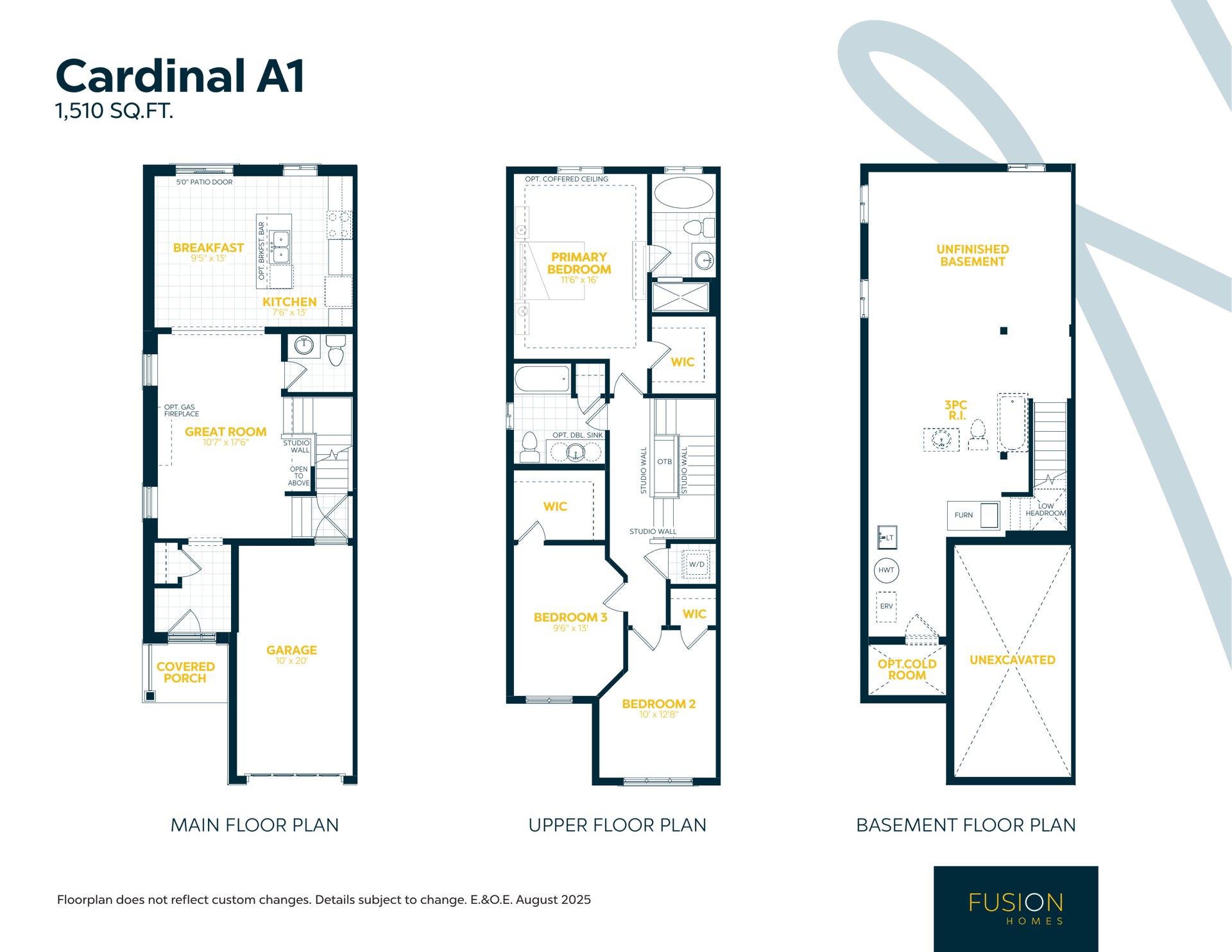 Image of Cardinal - Left level 1 at the Tidra development in Woodstock