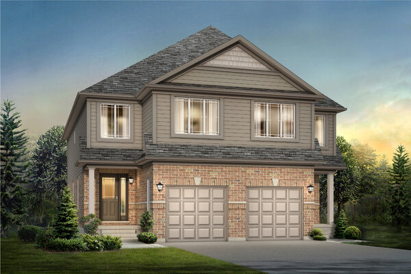 The Cardinal - Right new home model plan at the Tidra by Fusion Homes in Woodstock