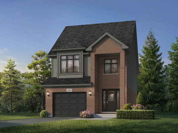 The Kade new home model plan at the Tidra by Fusion Homes in Woodstock