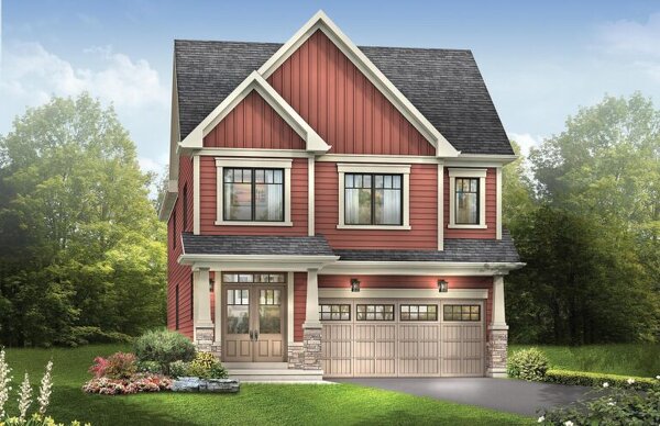 The Dryden new home model plan at the Avalon by Empire Communities in Caledonia