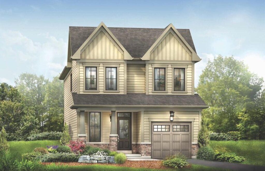 Albany floor plan at Avalon by Empire Communities in Caledonia, Ontario
