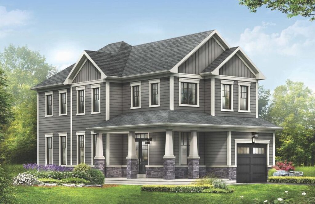 Talbot Corner floor plan at Avalon by Empire Communities in Caledonia, Ontario