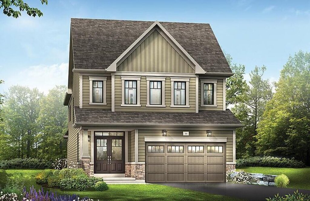 Sumac floor plan at Avalon by Empire Communities in Caledonia, Ontario