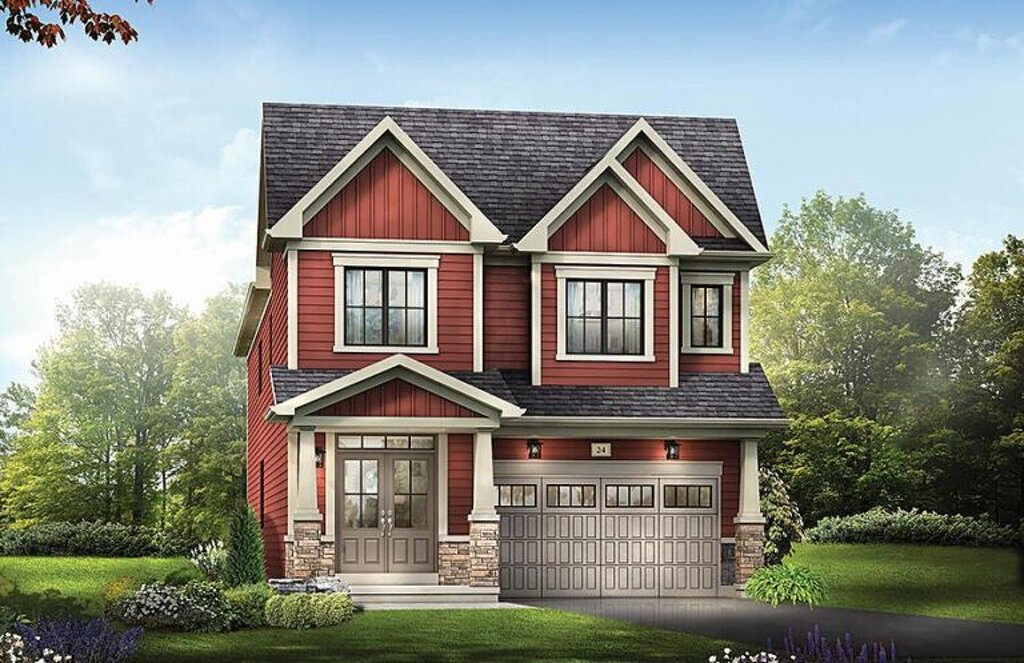 Rosebery floor plan at Avalon by Empire Communities in Caledonia, Ontario