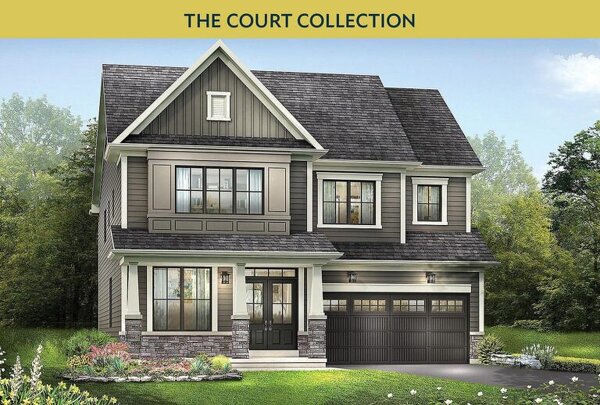 The Erin new home model plan at the Avalon by Empire Communities in Caledonia