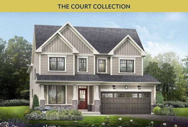 The Kingston new home model plan at the Avalon by Empire Communities in Caledonia