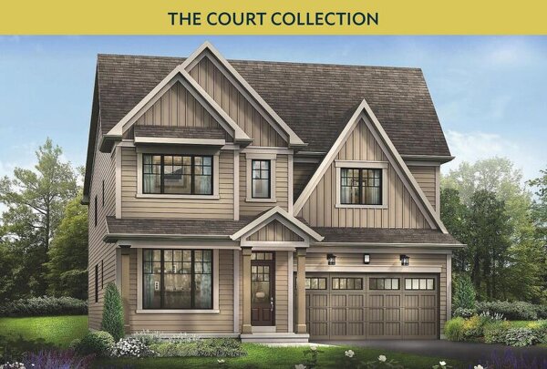 The Carleton new home model plan at the Avalon by Empire Communities in Caledonia
