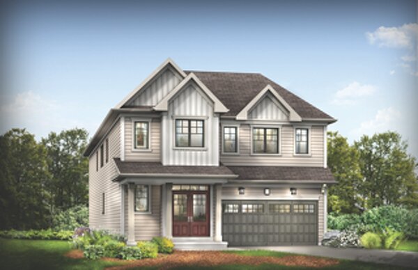 The Vantage new home model plan at the Calderwood by Empire Communities in Thorold