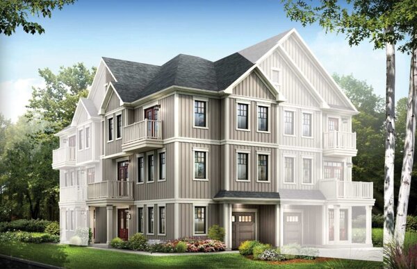 The Madrid Corner new home model plan at the Canals by Empire Communities in Welland