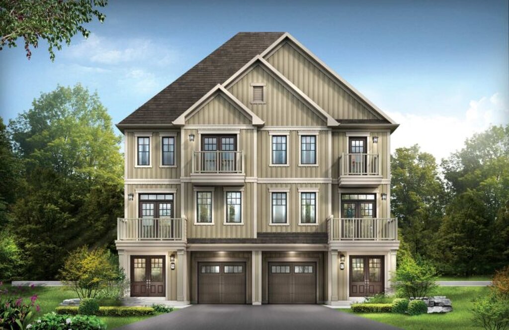 Paris floor plan at Canals by Empire Communities in Welland, Ontario