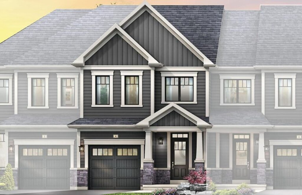 Wallflower floor plan at Riverland by Empire Communities in Breslau, Ontario