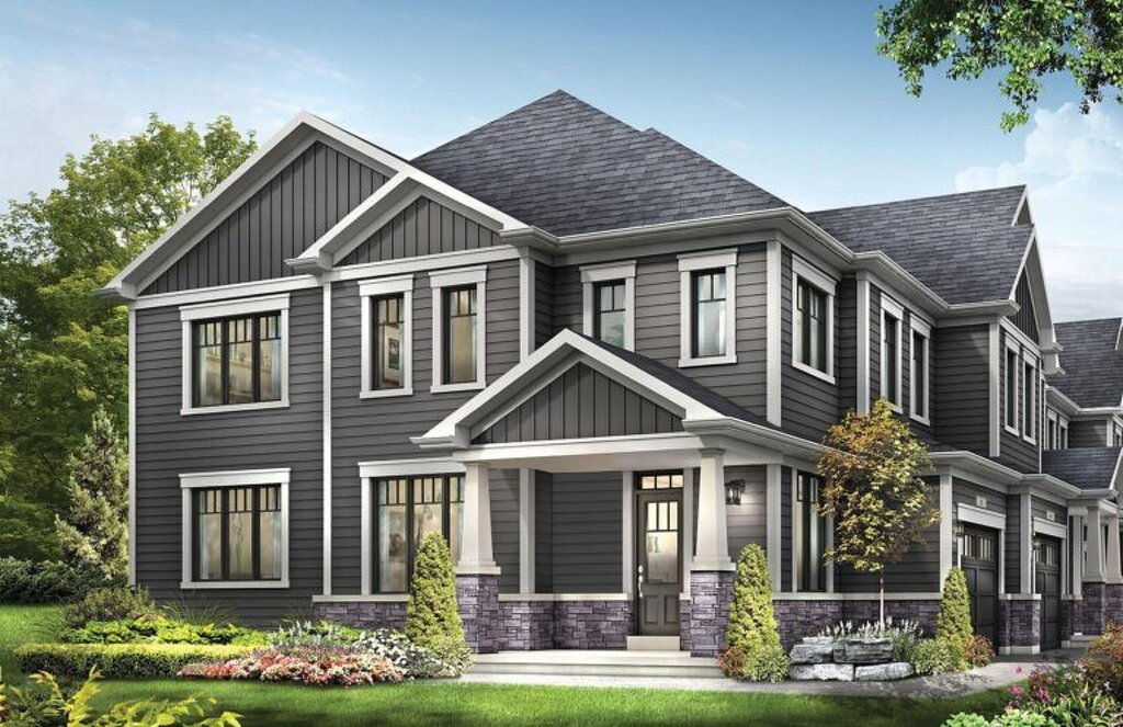 Trillium Corner Townhome floor plan at Riverland by Empire Communities in Breslau, Ontario