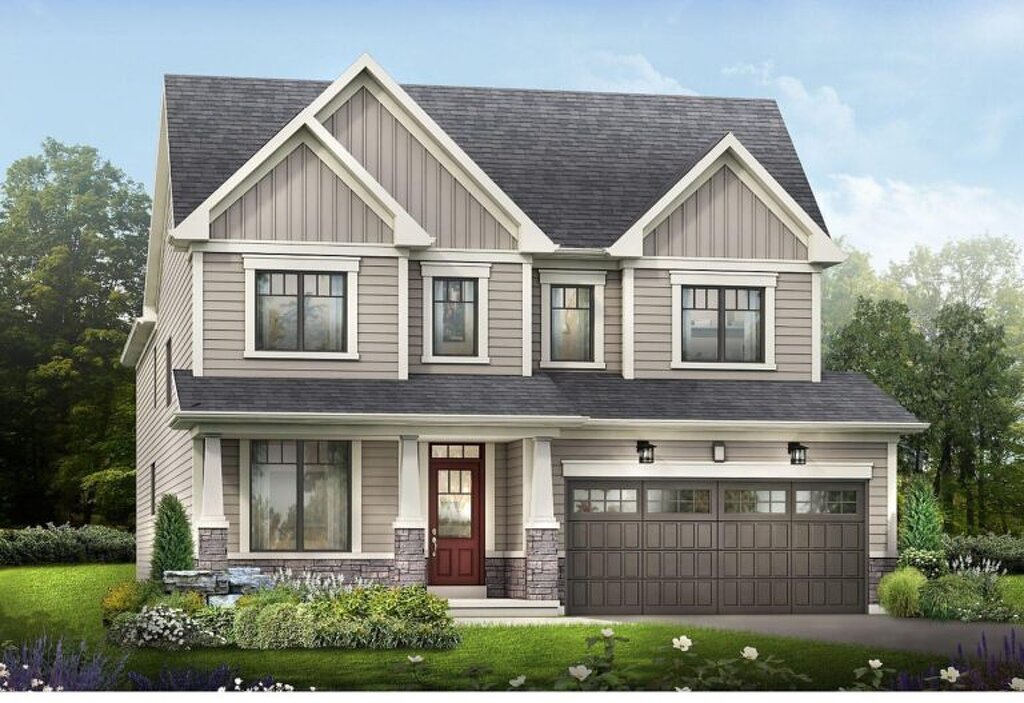 Kingston floor plan at Wyndfield by Empire Communities in Brantford, Ontario