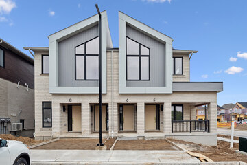 The B6 - 15 Stauffer Woods Trail new home model plan at the The Erinbrook Towns by Activa Homes in Kitchener