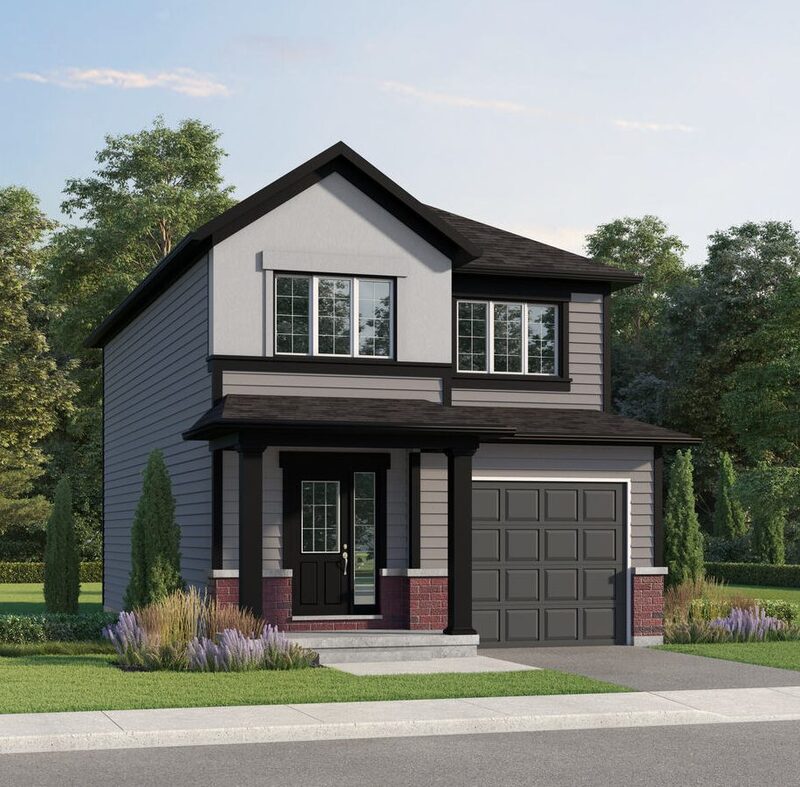 The Saffron 30 floor plan at Trussler West by Activa Homes in Kitchener, Ontario