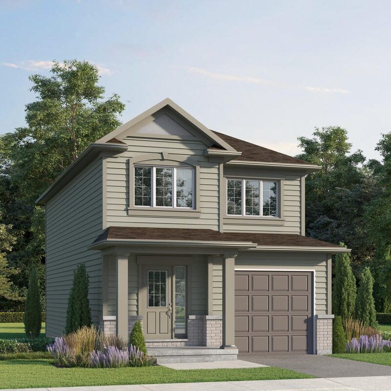 The Cobalt 30 floor plan at Trussler West by Activa Homes in Kitchener, Ontario