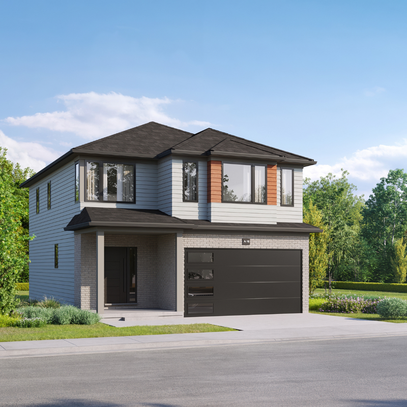 The Juniper 36 Waterloo floor plan at Vista Hills (EF) by Activa Homes in Waterloo, Ontario