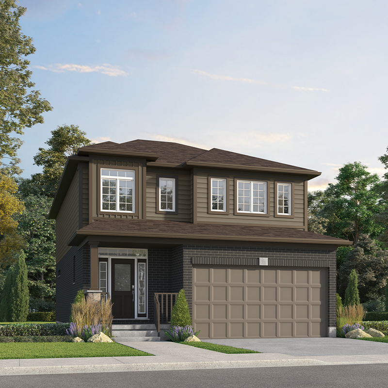 The Lily 36 Waterloo floor plan at Vista Hills (EF) by Activa Homes in Waterloo, Ontario