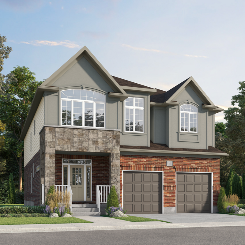 The Ajay 43 Waterloo floor plan at Vista Hills (EF) by Activa Homes in Waterloo, Ontario