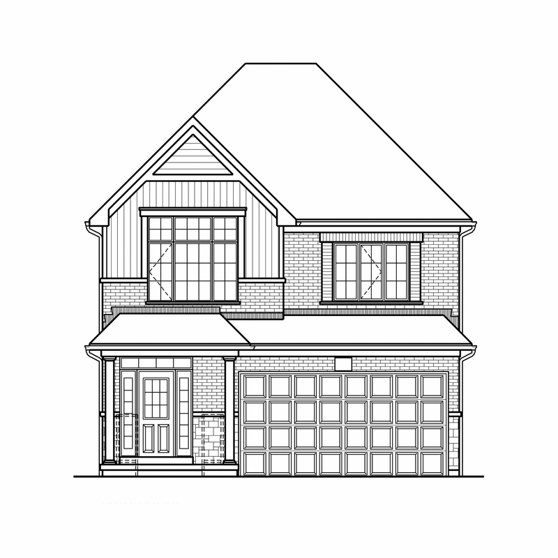 The Alex 36 Kitchener floor plan at Huron Village (Ac) by Activa Homes in Kitchener, Ontario