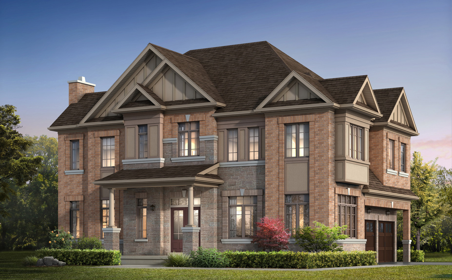 Smith B floor plan at Oakridge Meadows by Aspen Ridge Homes in Richmond Hill, ON