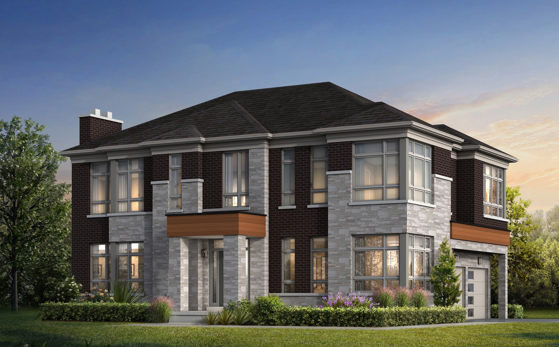 Smith C floor plan at Oakridge Meadows by Aspen Ridge Homes in Richmond Hill, ON