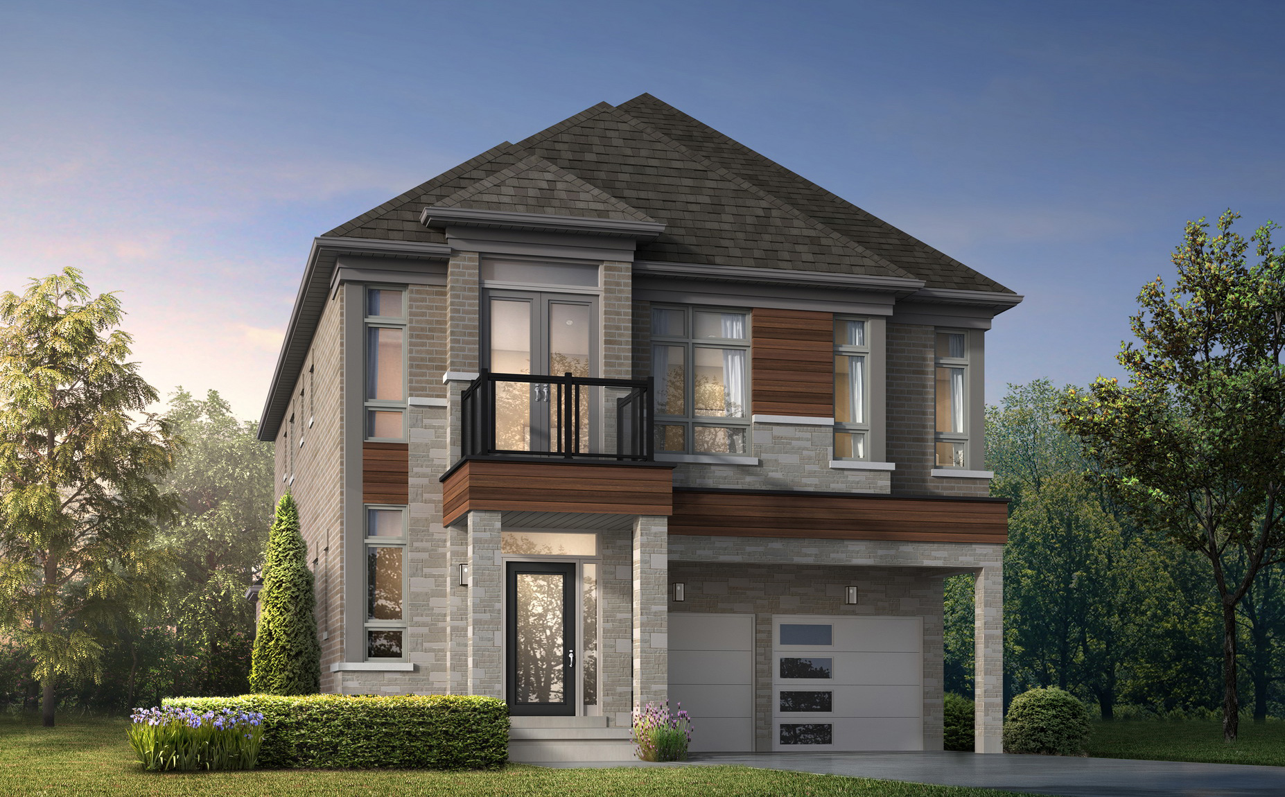 Sterling C floor plan at Oakridge Meadows by Aspen Ridge Homes in Richmond Hill, ON