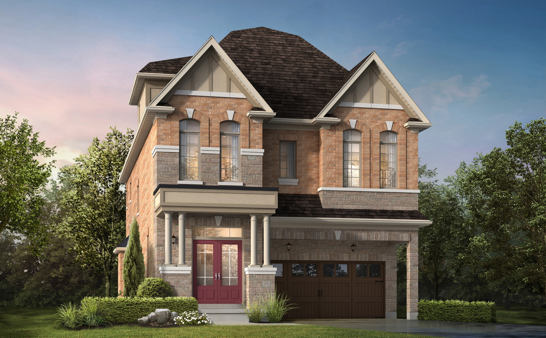 Tam (Loft) B floor plan at Oakridge Meadows by Aspen Ridge Homes in Richmond Hill, ON