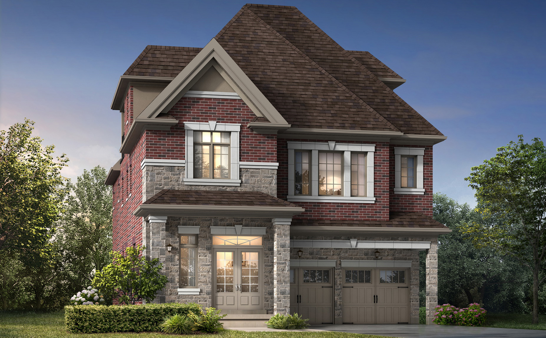 Gray (Loft) A floor plan at Oakridge Meadows by Aspen Ridge Homes in Richmond Hill, ON