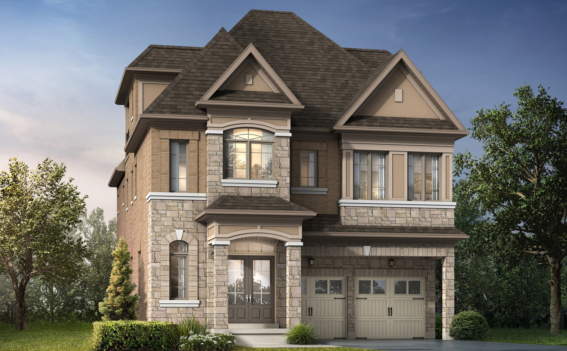 Gray (Loft) B floor plan at Oakridge Meadows by Aspen Ridge Homes in Richmond Hill, ON
