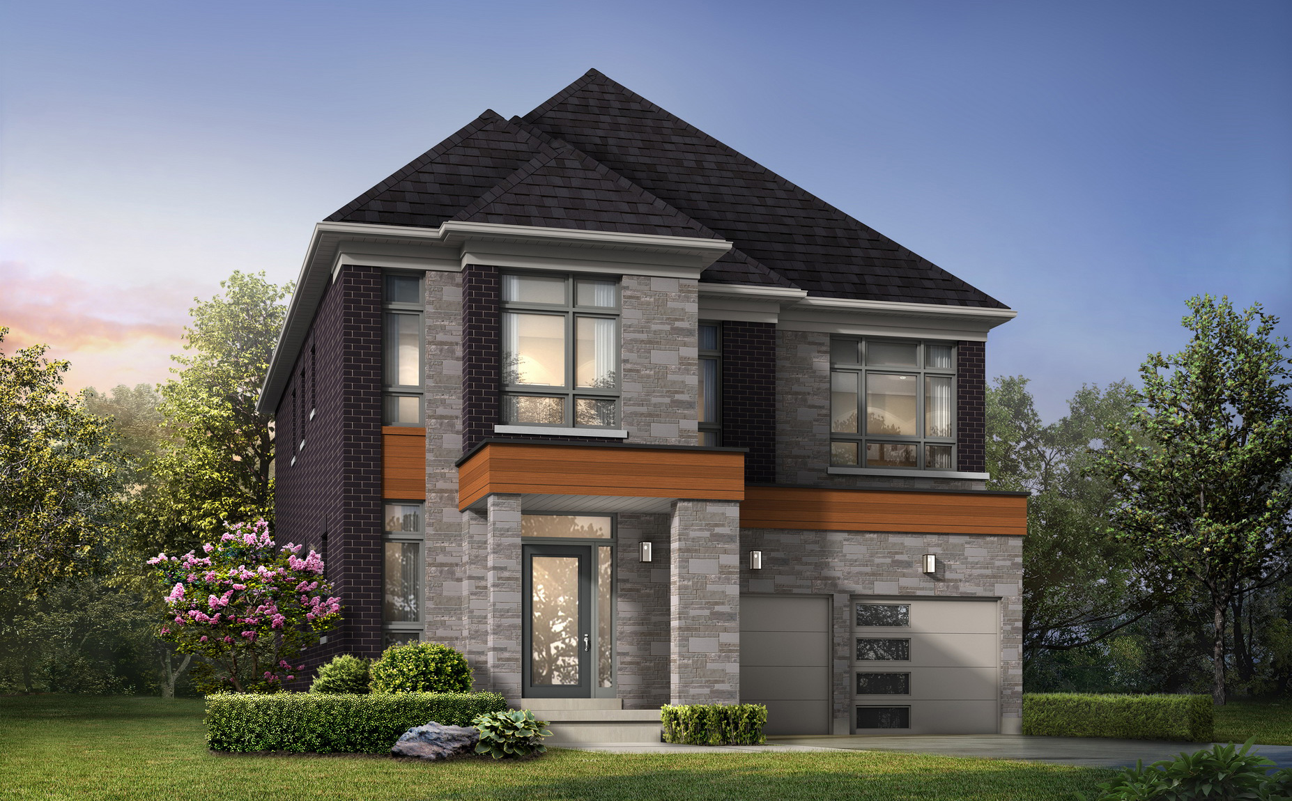 Milner C floor plan at Oakridge Meadows by Aspen Ridge Homes in Richmond Hill, ON