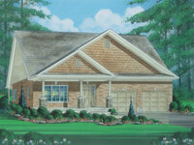 Amos floor plan at St Jacobs by Bromberg Homes in St. Jacobs, Ontario