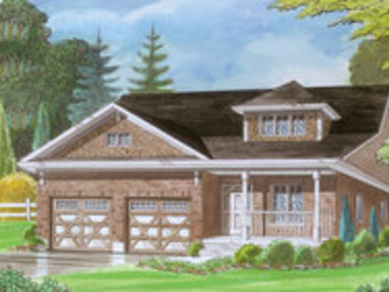 Annaburg Modified floor plan at St Jacobs by Bromberg Homes in St. Jacobs, Ontario