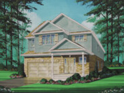 The Athens new home model plan at the Stratford Fairgrounds by Bromberg Homes in Stratford