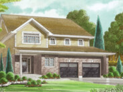 The Bamberg new home model plan at the St Jacobs by Bromberg Homes in St. Jacobs