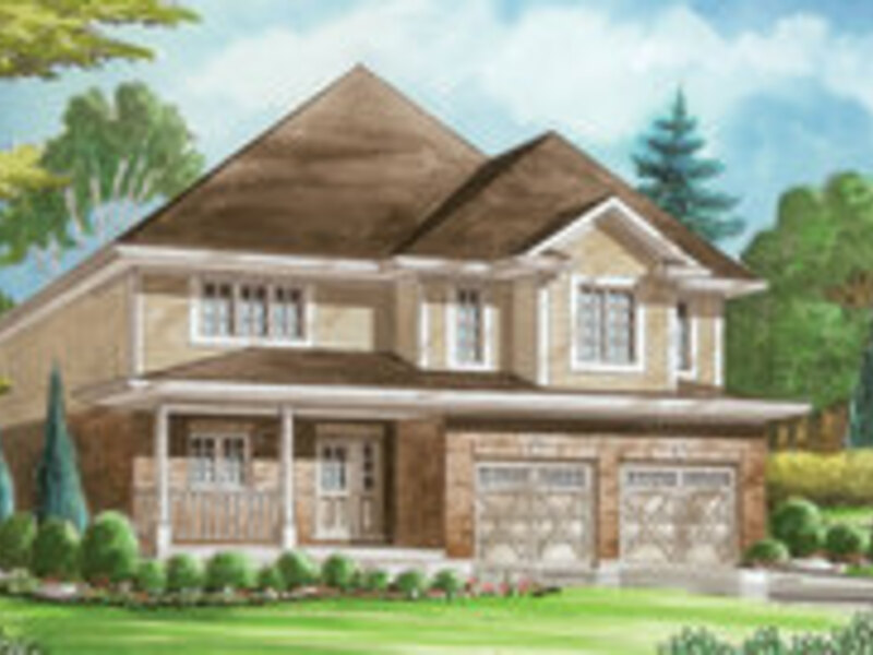 Bergen floor plan at St Jacobs by Bromberg Homes in St. Jacobs, Ontario