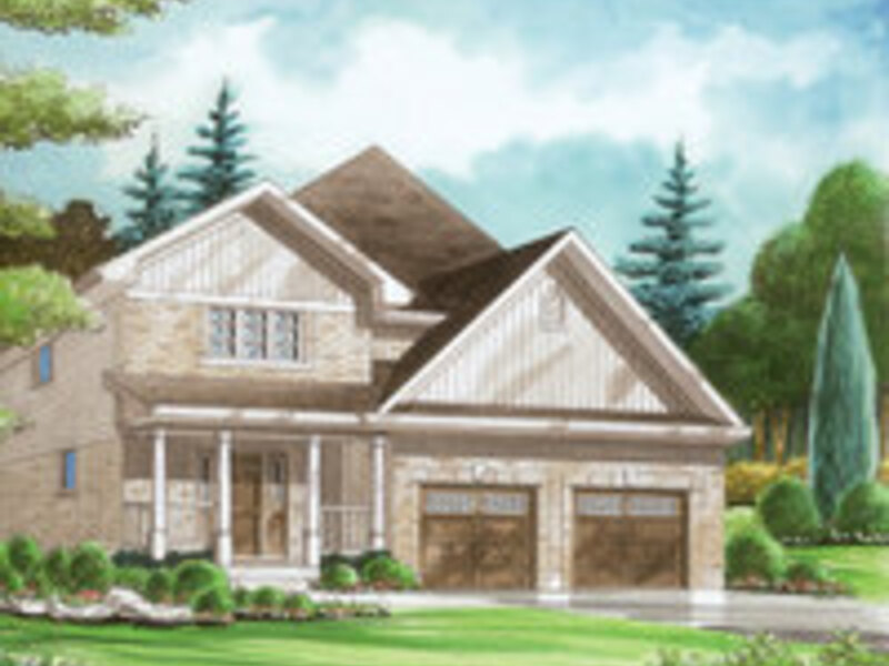 Coburg floor plan at St Jacobs by Bromberg Homes in St. Jacobs, Ontario