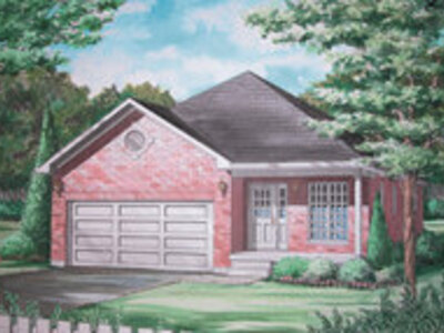 The Conestoga new home model plan at the Stratford Fairgrounds by Bromberg Homes in Stratford