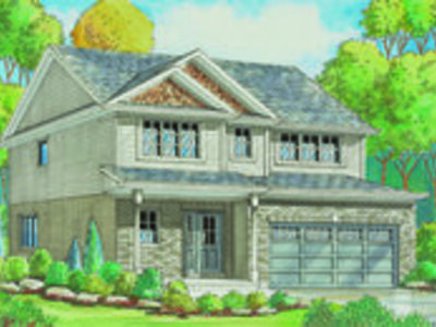 The Elborn new home model plan at the Stratford Fairgrounds by Bromberg Homes in Stratford
