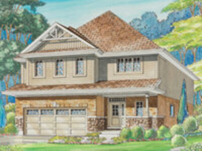 The Gaffney new home model plan at the Stratford Fairgrounds by Bromberg Homes in Stratford